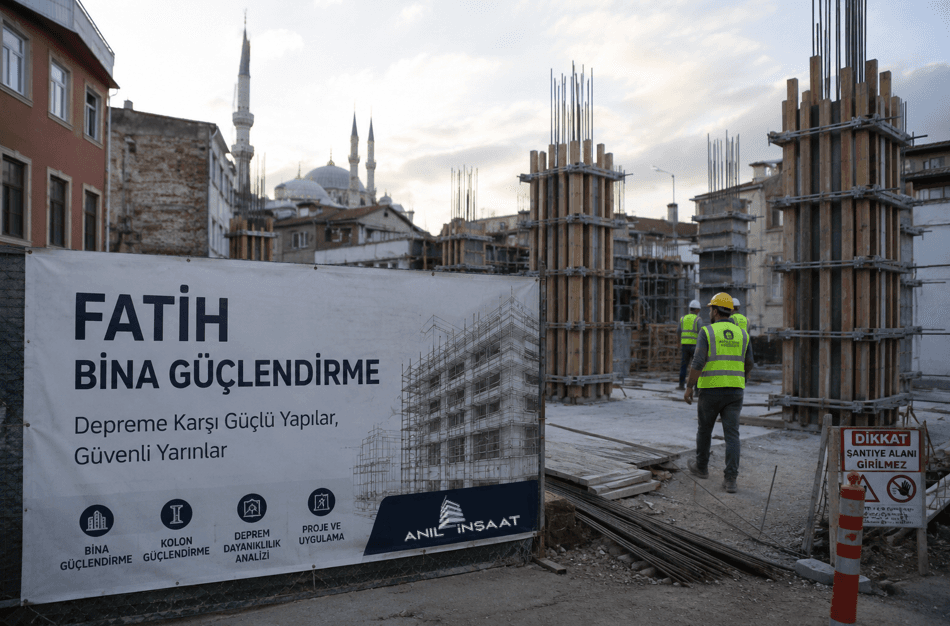 Fatih Bina Güçlendirme Hizmetleri | Tarihi Dokuyu Koruyan Güvenli Yapılar - Gelturan İnşaat