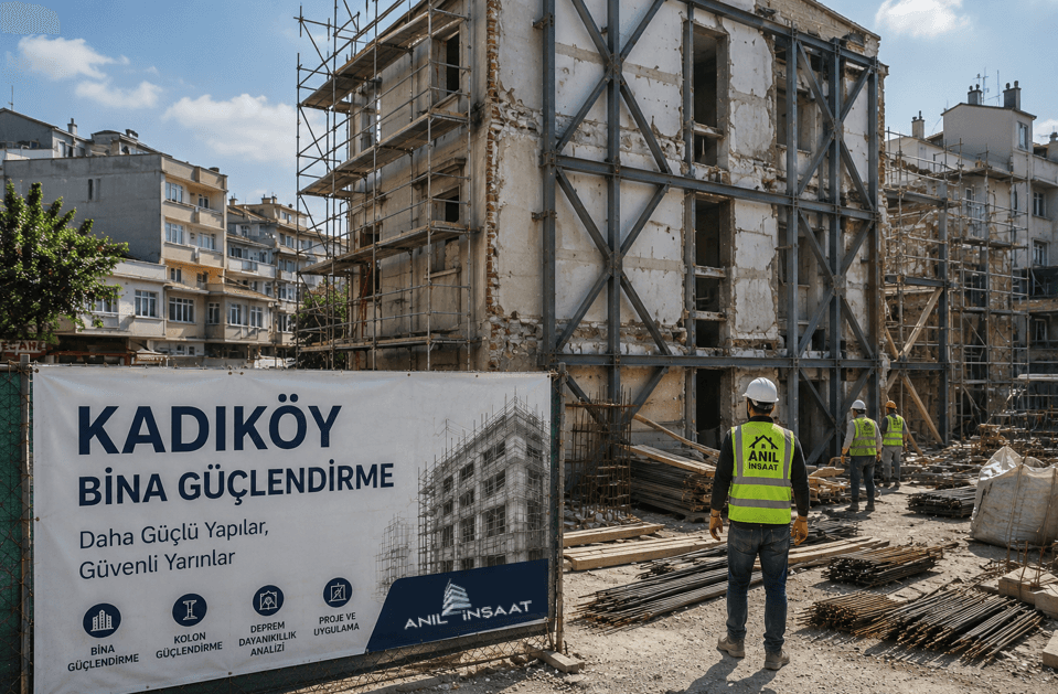 Kadıköy Bina Güçlendirme Firması | Depreme Karşı Güvenli Yapılar İçin Çözümler - Gelturan İnşaat