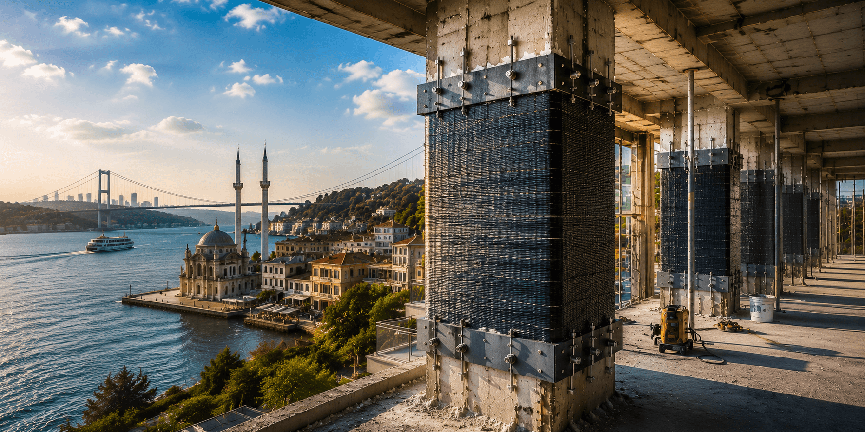 Ortaköy Bina Güçlendirme Hizmetleri | Konut ve Apartmanlar İçin Deprem Güçlendirme Çözümleri - Gelturan İnşaat